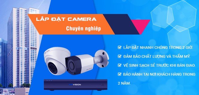 Lắp đặt camera wifi không dây tại Bình Dương